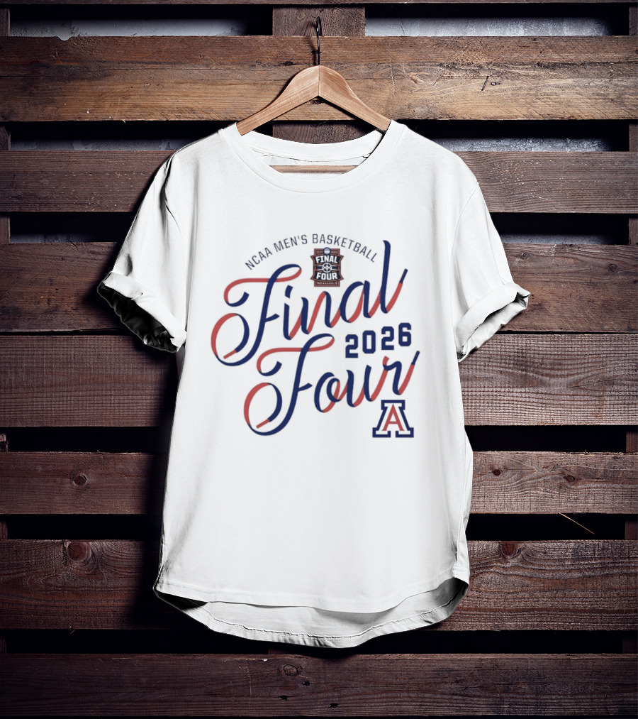 Arizona Wildcats NCAA Men's Basketball Final Four 2026 A T-Shirt