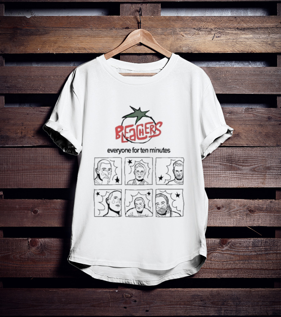 Bleachers Everyone For Ten Minutes Tomato Comic Strip T-Shirt