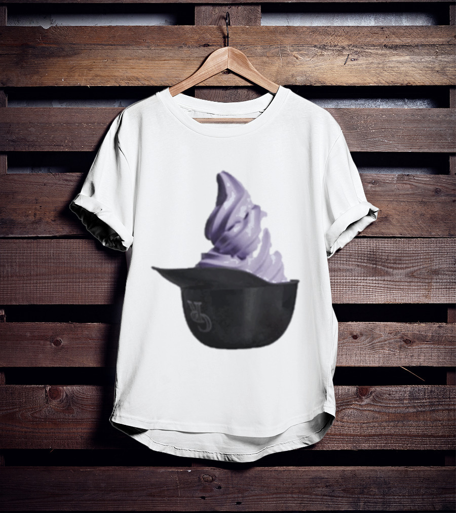 Colorado Rockies Boozy Ice Cream Purple Soft Serve Treat T-Shirt
