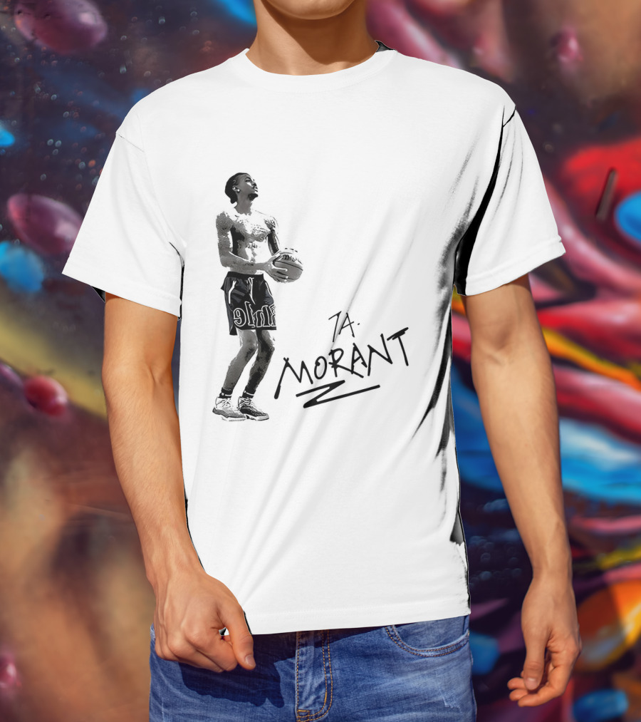 Ja Morant Memphis Grizzlies Basketball T-Shirt