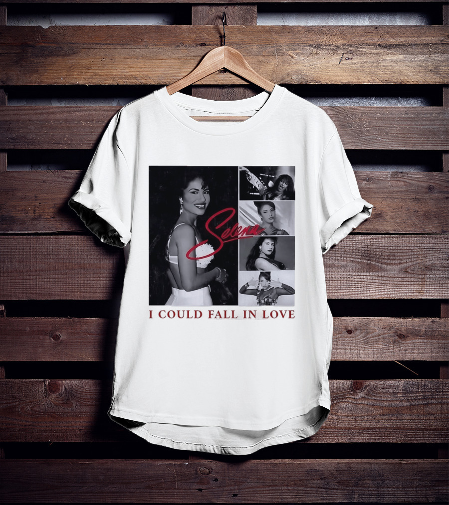 Selena Quintanilla I Could Fall In Love Photomontage T-Shirt