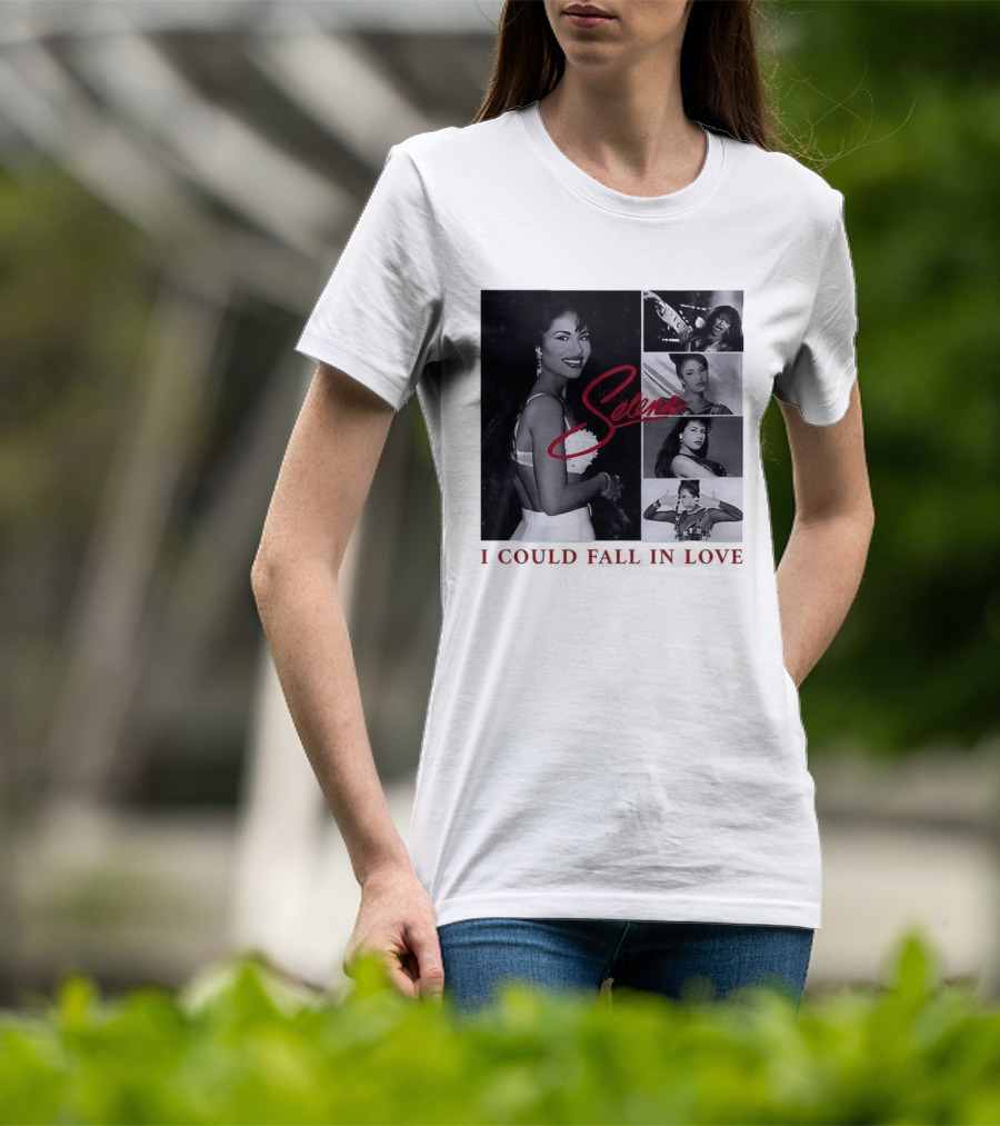 Selena Quintanilla I Could Fall In Love Photomontage T-Shirt
