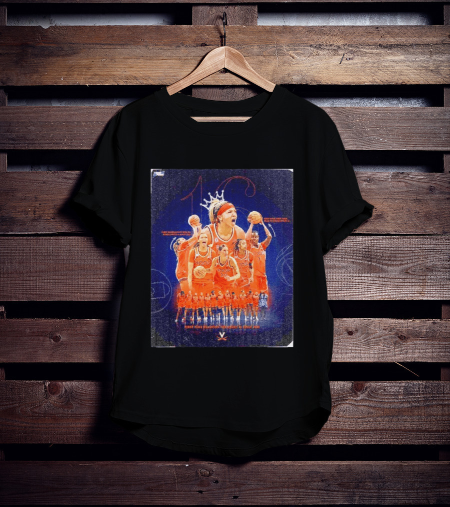 Virginia Cavaliers 2023 Women's Basketball Sweet 16 March Madness Triumph T-Shirt