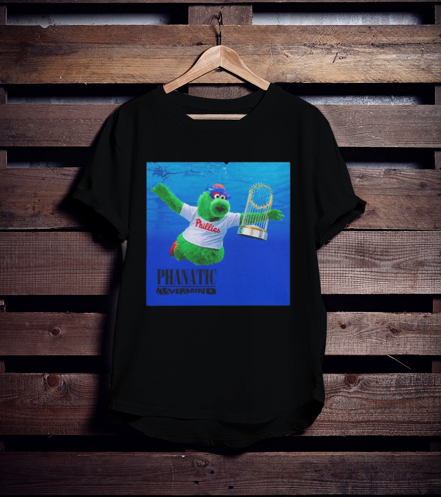 Phanatic Nevermind Phillies World Series Trophy T-Shirt