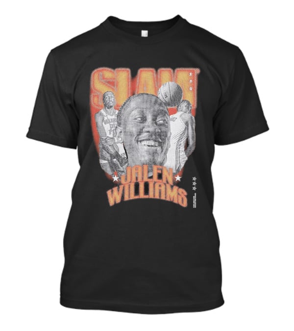 Slam Jalen Williams Oklahoma City Thunder Basketball Remix T-Shirt