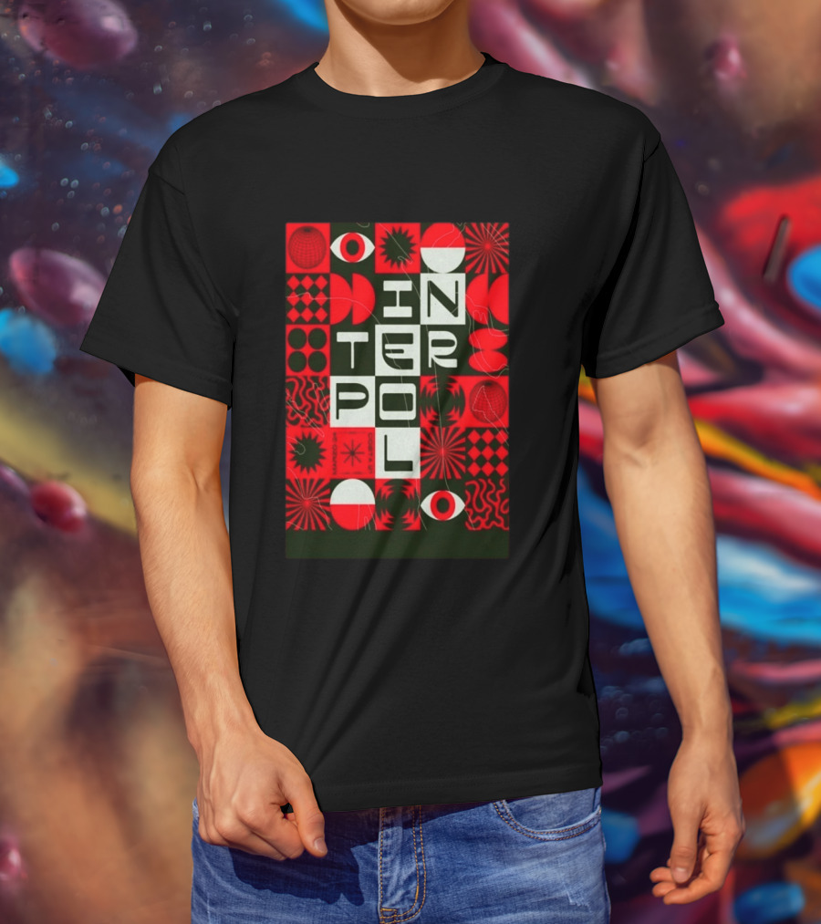 Interpol Lima Peru March 24 2026 Event T-Shirt