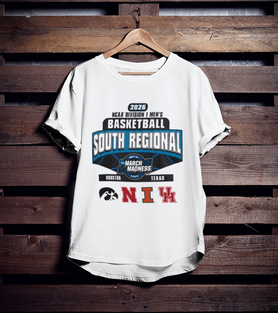 2026 NCAA DI Men's Basketball March Madness South Regional Iowa Northern Illinois Texas T-Shirt