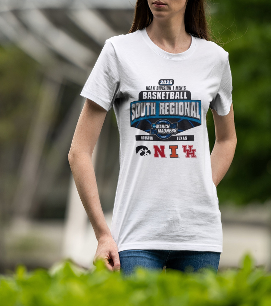 2026 NCAA DI Men's Basketball March Madness South Regional Iowa Northern Illinois Texas T-Shirt