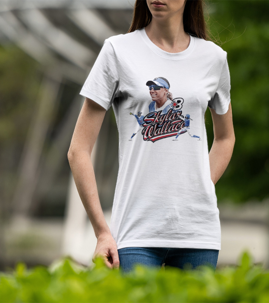 Bandits Skylar Wallace 3 Baseball Player Sports T-Shirt