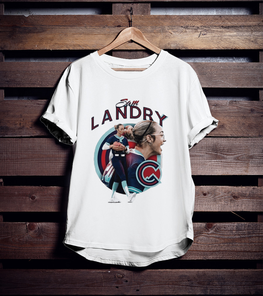 Sam Landry Cascade Baseball T-Shirt
