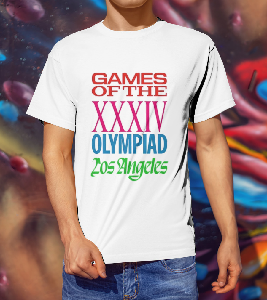 Games Of The XXXIV Olympiad Los Angeles 2028 T-Shirt