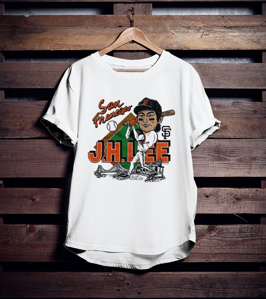San Francisco Giants J.H. Lee Caricature T-Shirt