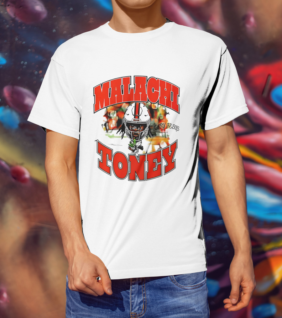 Malachi Toney Baby Jesus Miami Hurricanes T-Shirt