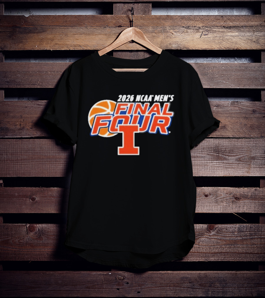 2026 NCAA Men's Final Four Illinois Fighting Illini T-Shirt