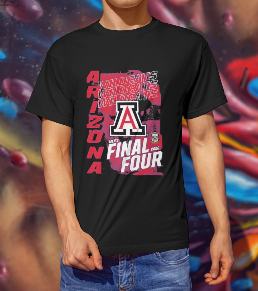 Arizona Wildcats NCAA Final Four 2026 March Madness Tournament T-Shirt