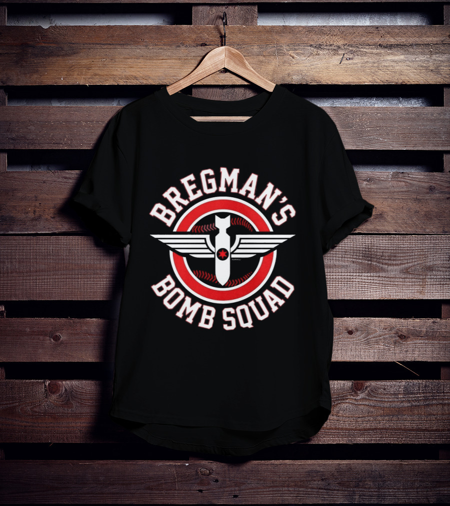 Bregman's Bomb Squad Baseball Alex Bregman Chicago Cubs T-Shirt