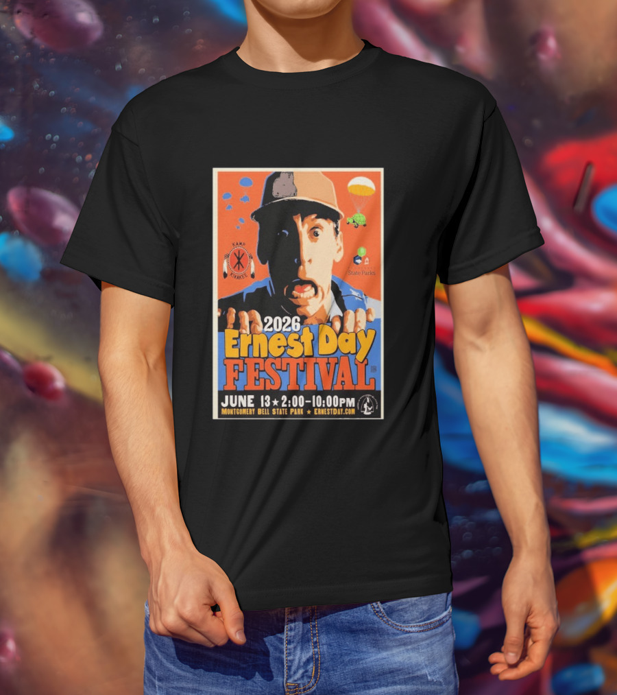 2026 Ernest Day Festival June 13 Montgomery Bell State Park Kamp Kikakee State Parks T-Shirt