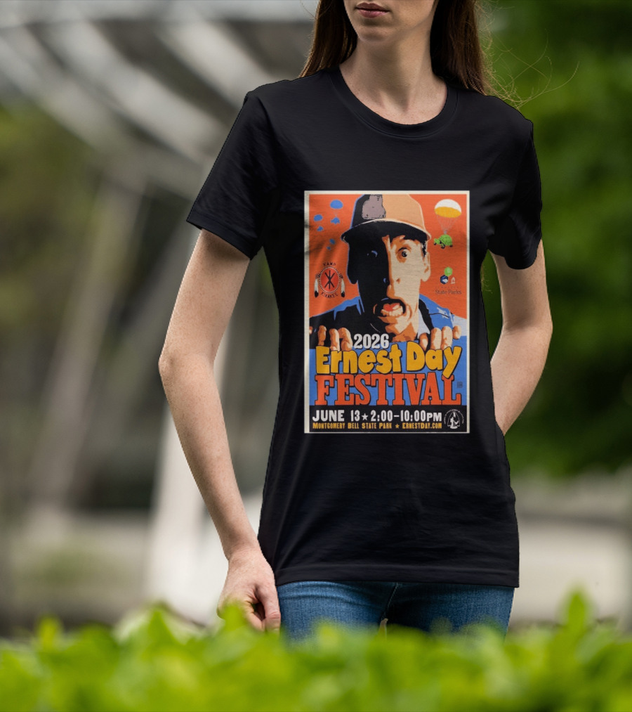 2026 Ernest Day Festival June 13 Montgomery Bell State Park Kamp Kikakee State Parks T-Shirt