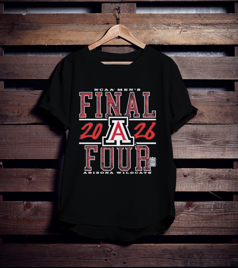 NCAA Men's Final Four 2026 Arizona Wildcats T-Shirt