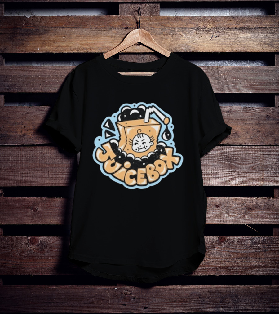 New Juicebox Bold Retro Cartoon Baby Face T-Shirt