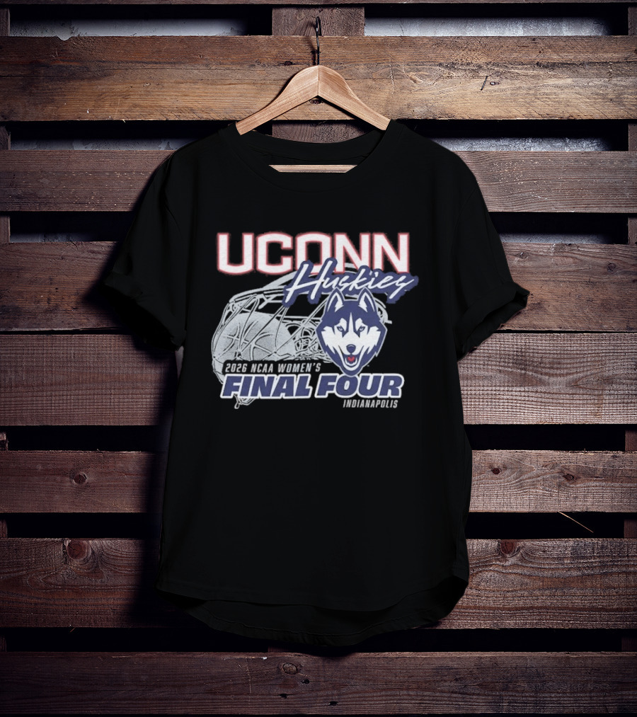 UConn Huskies 2026 NCAA Women's Final Four Indianapolis T-Shirt