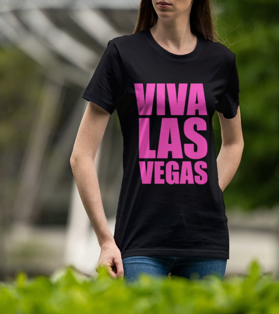 Viva Las Vegas Pink T-Shirt