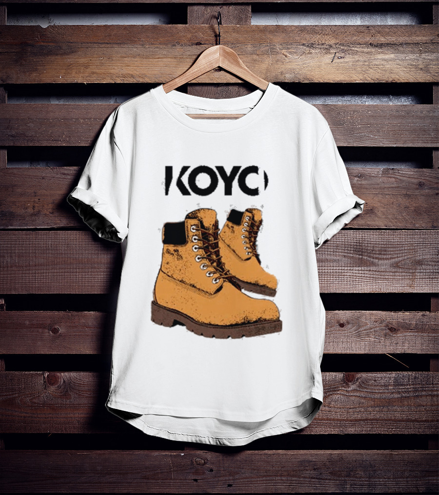 Koyo Timberland Style Boots T-Shirt