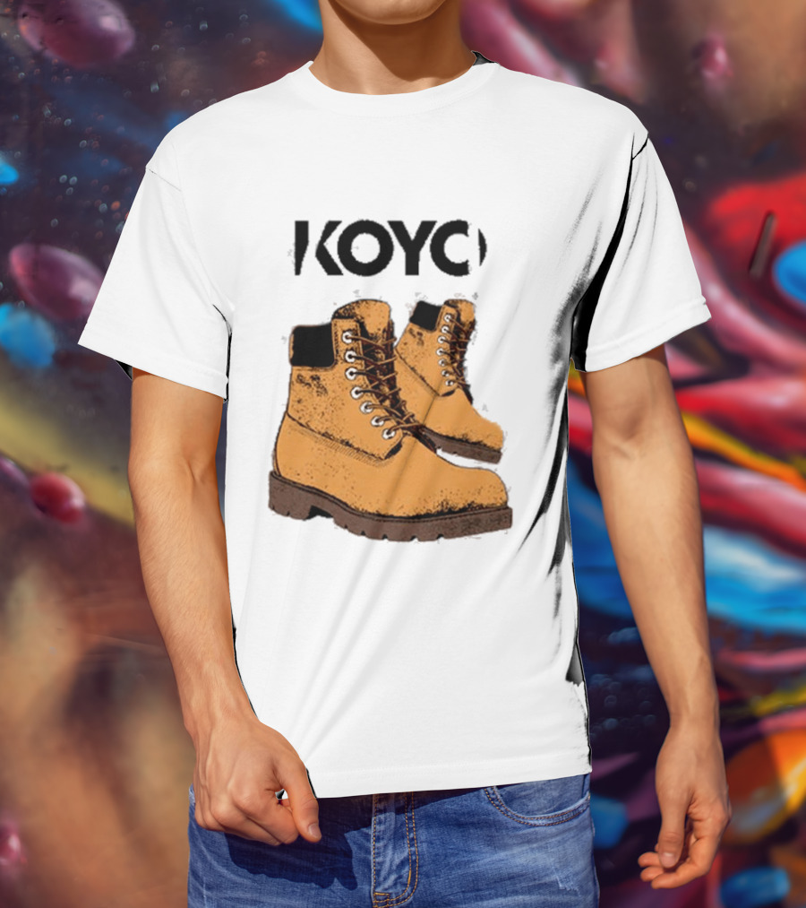Koyo Timberland Style Boots T-Shirt