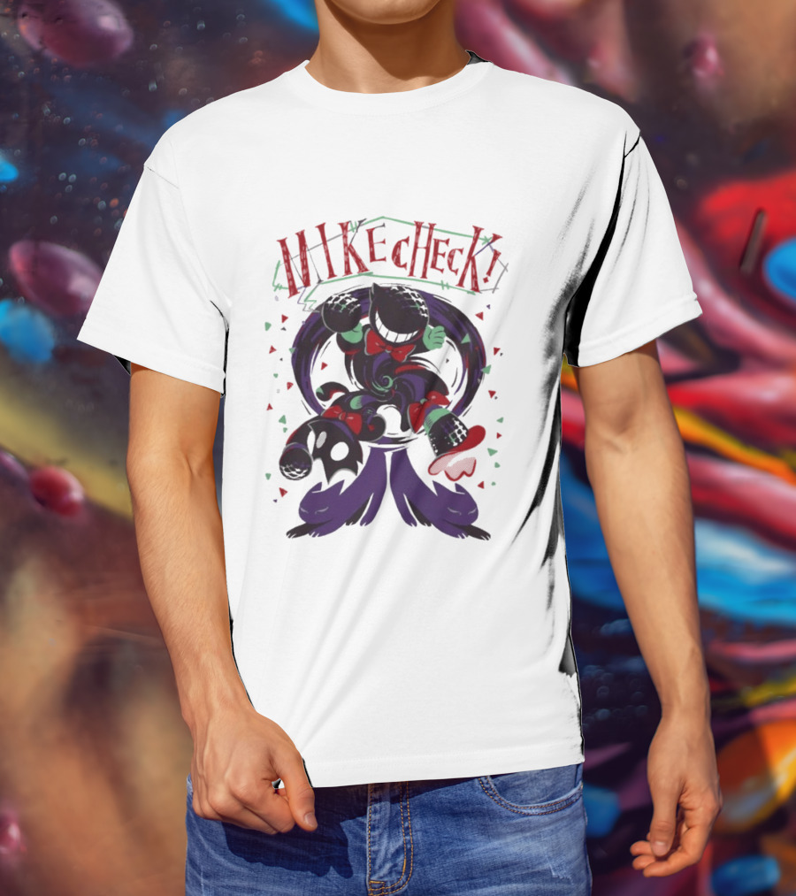 Mike Check Cool Cartoon T-Shirt