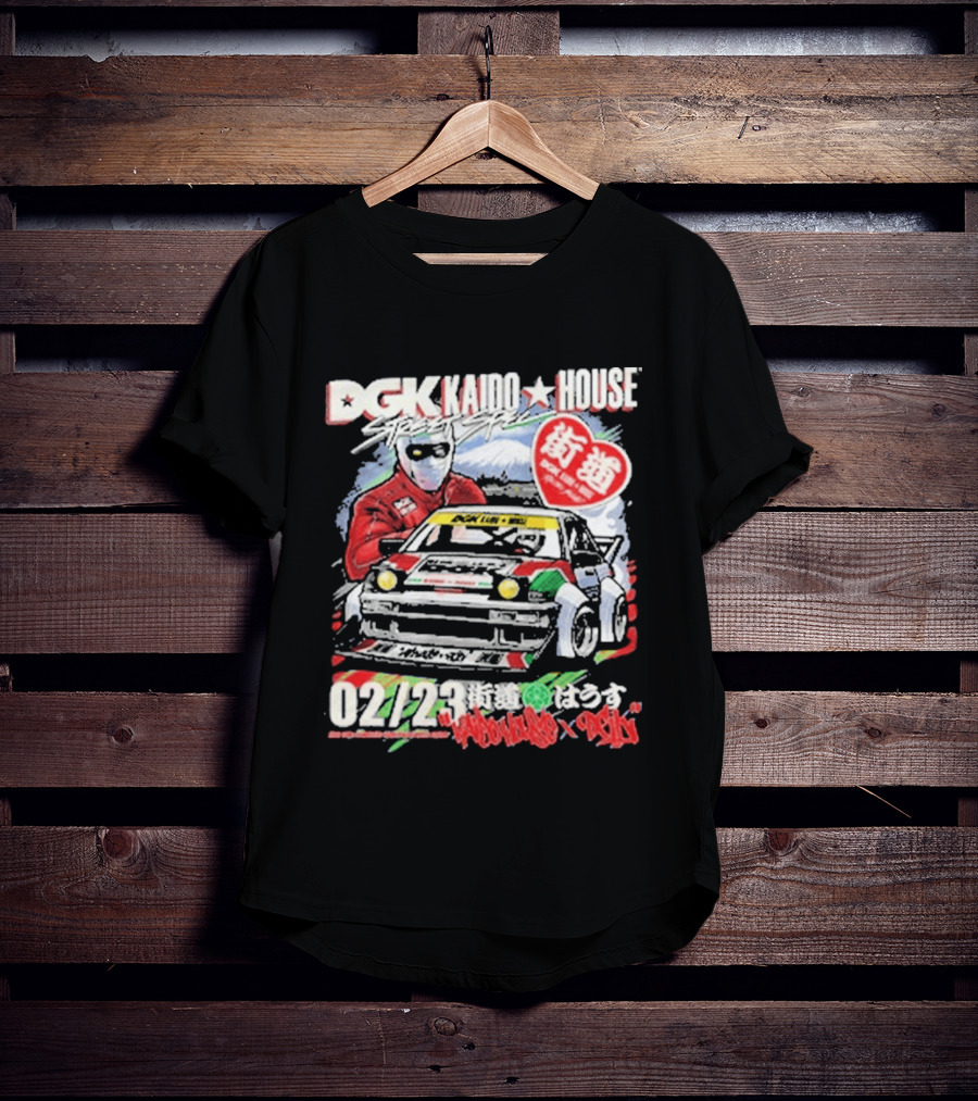 DGK Kaido House Raceway 02/23 Mountain Racer T-Shirt