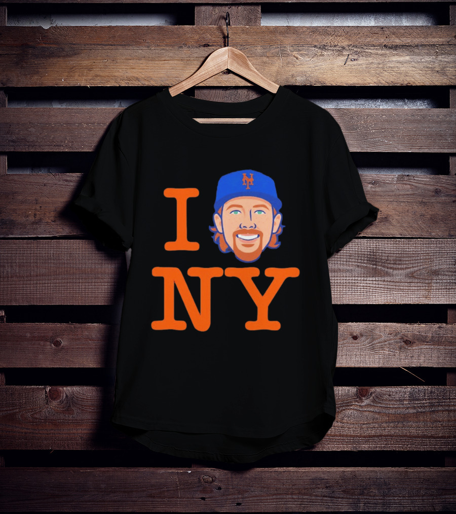 I Love NY Nolan McLean New York Mets Baseball Fan T-Shirt