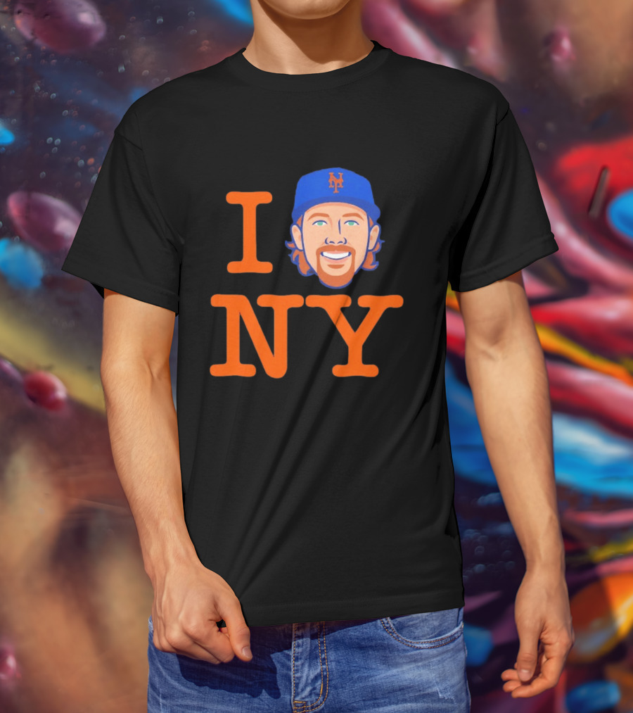 I Love NY Nolan McLean New York Mets Baseball Fan T-Shirt