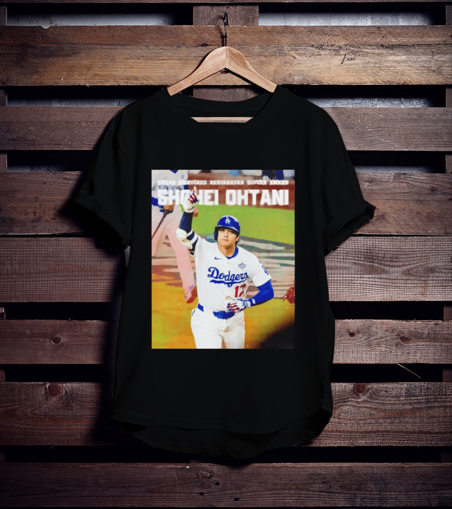 Edgar Martínez Designated Hitter Award Shohei Ohtani Los Angeles Dodgers T-Shirt