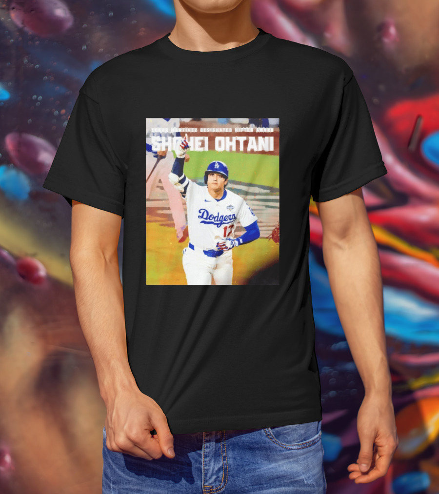Edgar Martínez Designated Hitter Award Shohei Ohtani Los Angeles Dodgers T-Shirt