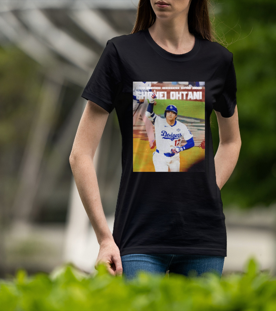Edgar Martínez Designated Hitter Award Shohei Ohtani Los Angeles Dodgers T-Shirt