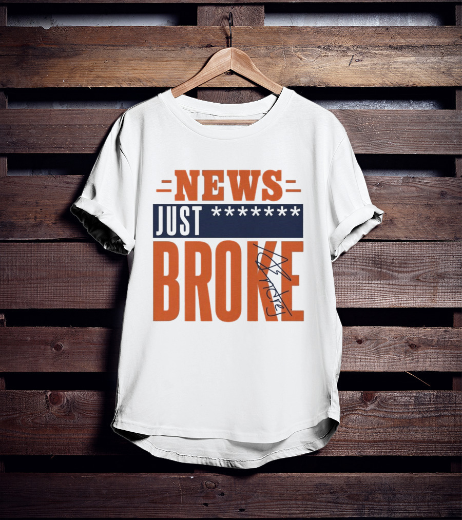 Andrej Stojakovic News Just Broke Illinois Fighting Illini T-Shirt