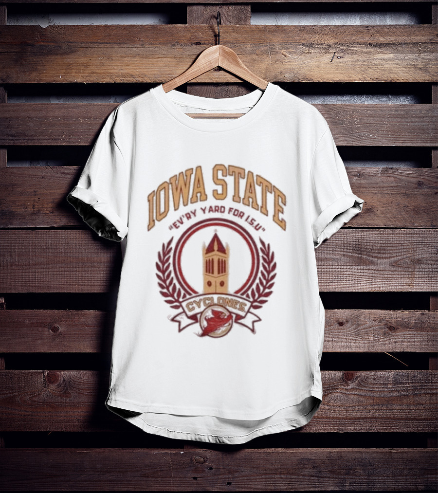 Iowa State Campanile State And Proud Tradition T-Shirt