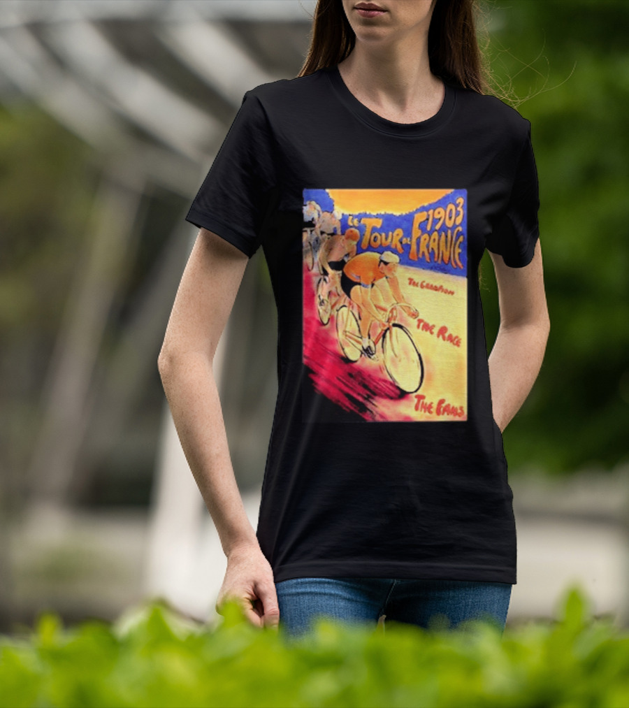 Le Tour De France 1903 The Grandest Race The Paris T-Shirt