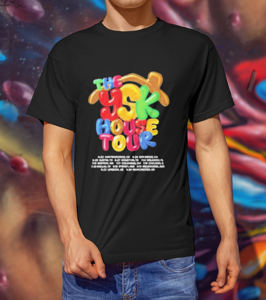 The YSK House Tour Orlando Toronto Calgary Vancouver Toronto September Sessions T-Shirt