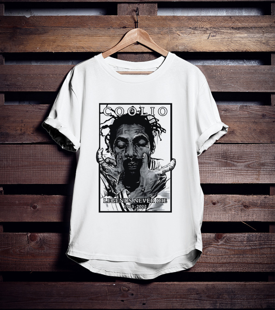 COOLIO Legends Never Die 1963 2022 T-Shirt