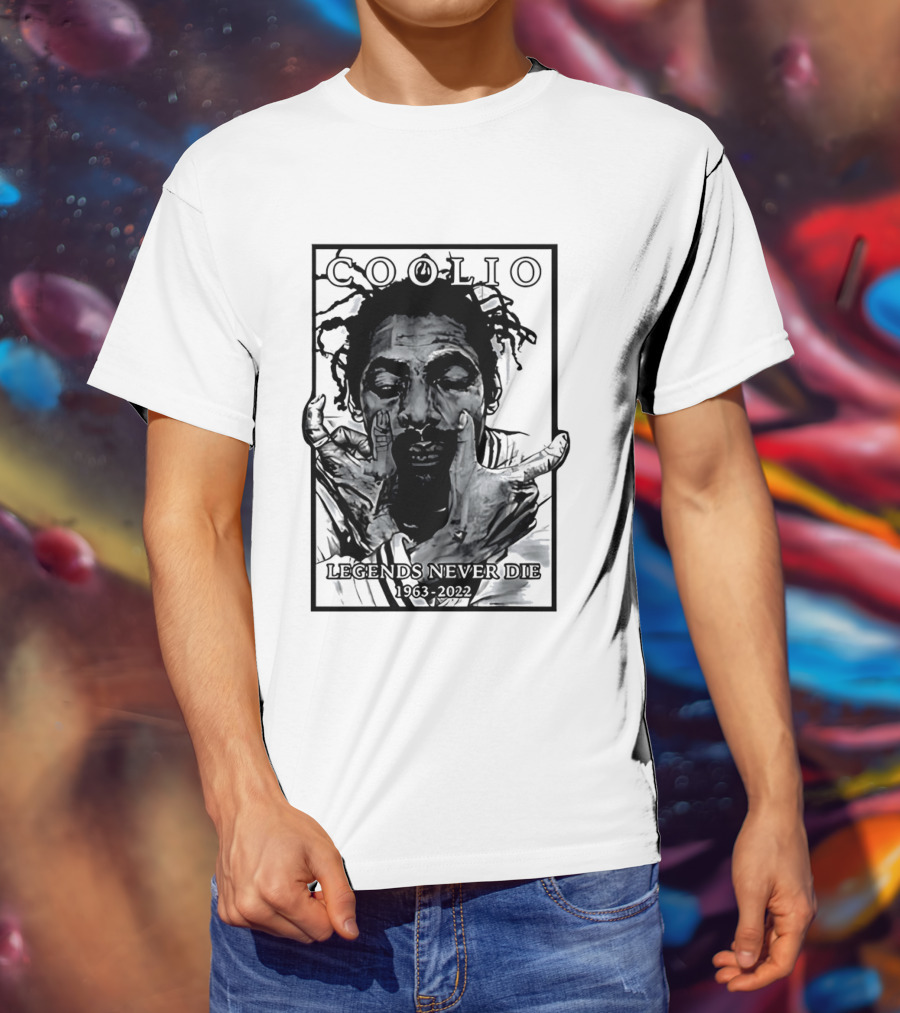 COOLIO Legends Never Die 1963 2022 T-Shirt