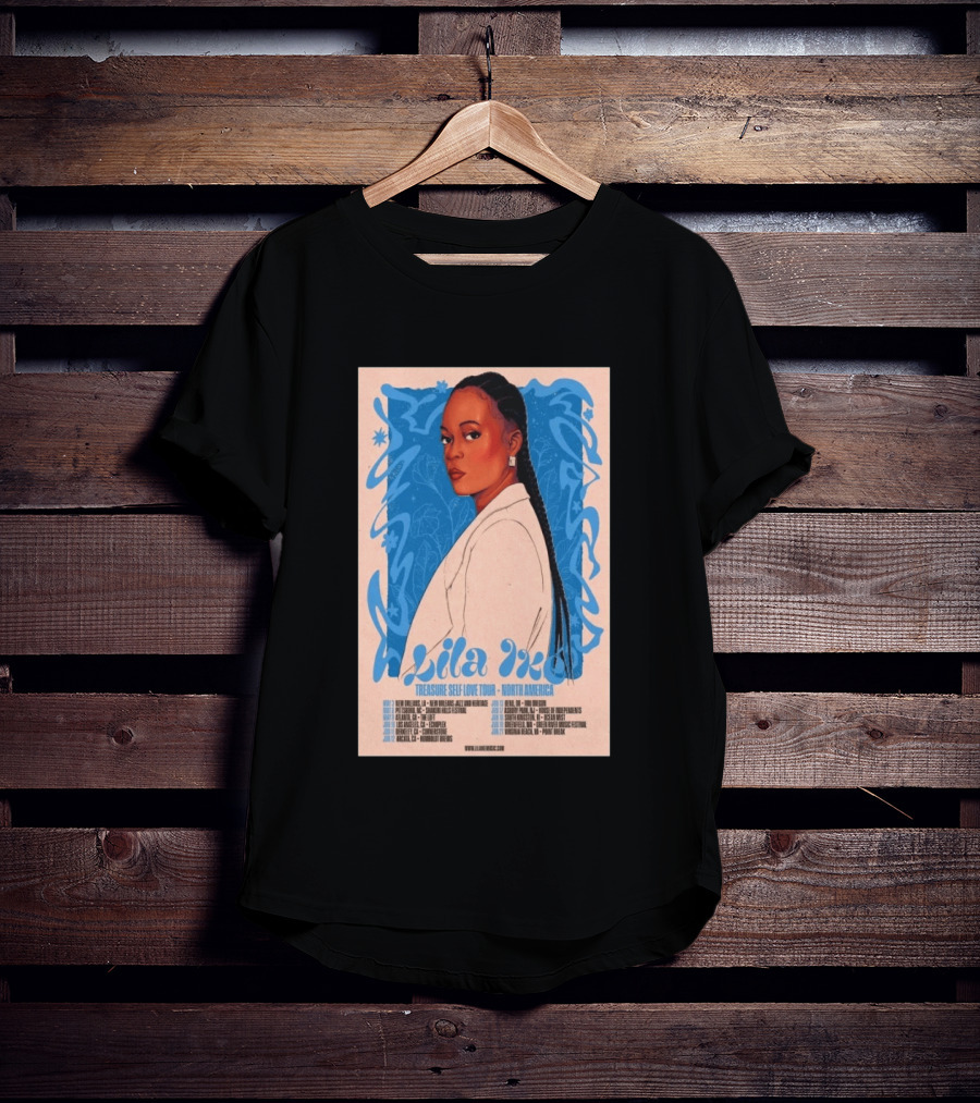 Lila Ike Treasure Self Love Tour North America 2026 T-Shirt