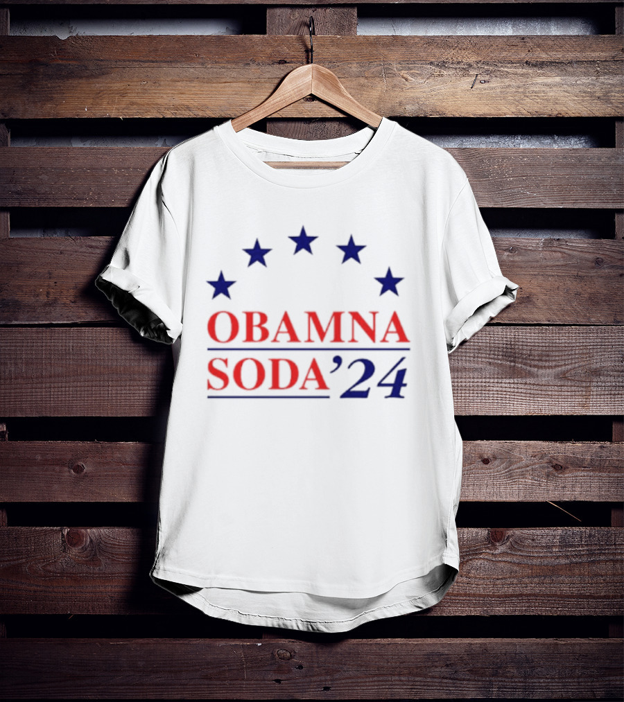 Obamna Soda '24 Stars Arch Political T-Shirt
