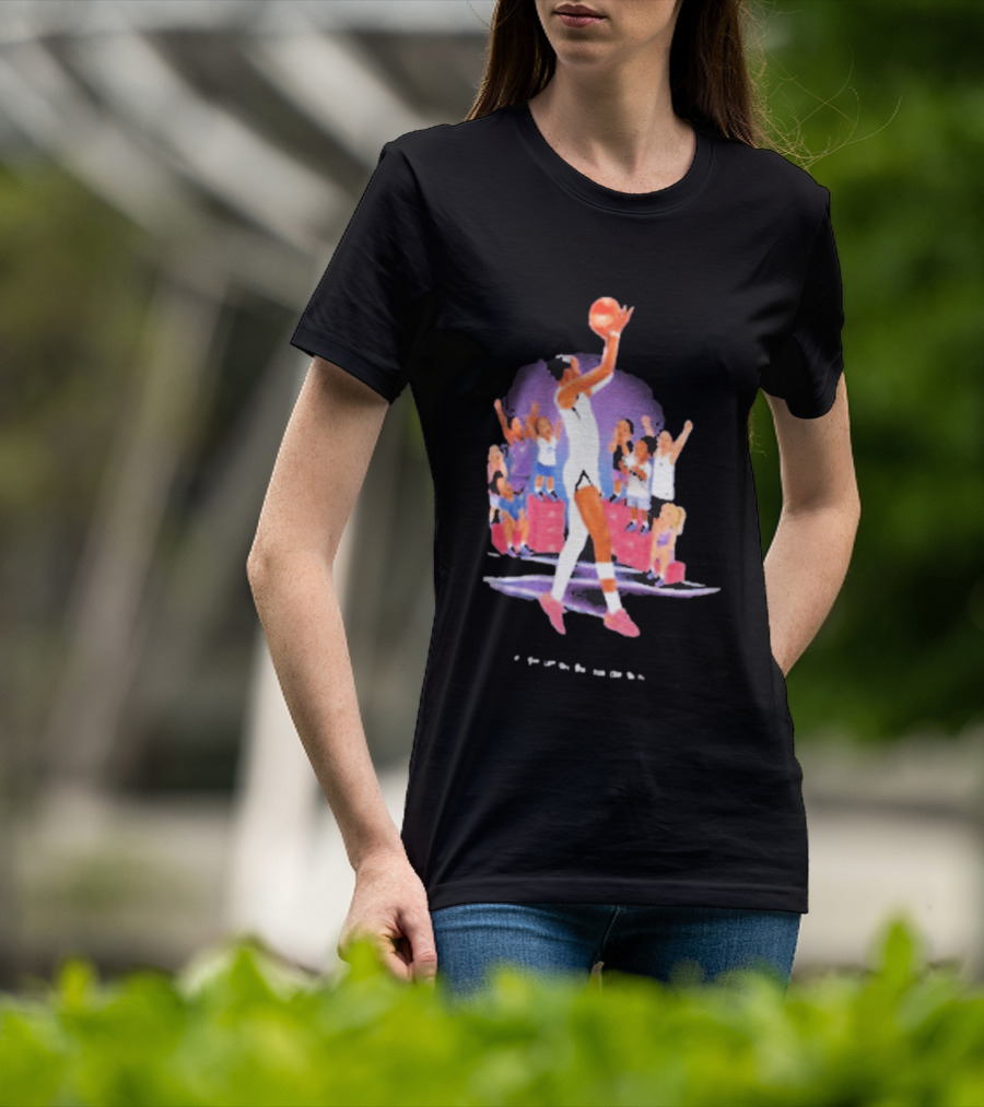 A'ja Wilson Basketball Icon Inspirational Phrase For Young Fans T-Shirt