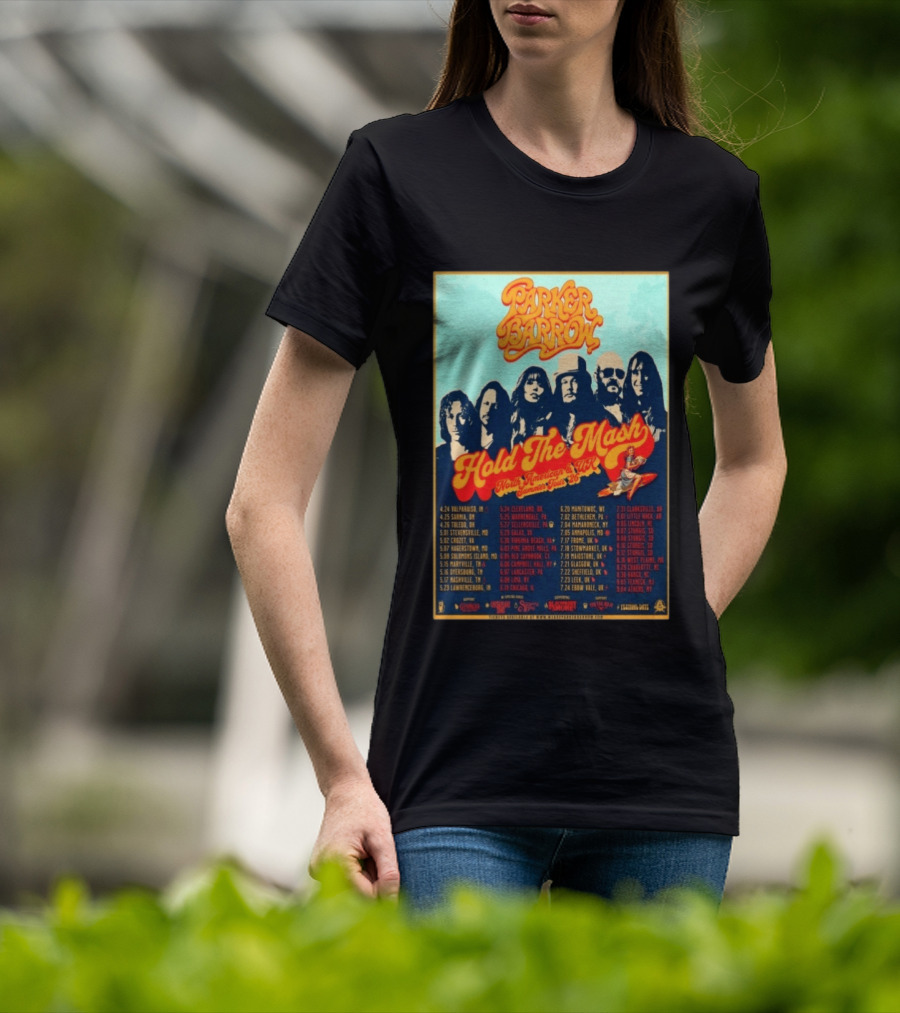 Parker Barrow Hold The Mash North American UK Summer Tour 2023 T-Shirt