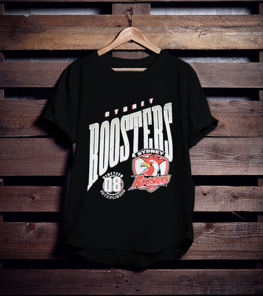 Sydney Roosters 2026 Toddler Roosters Boardriders Washed T-Shirt