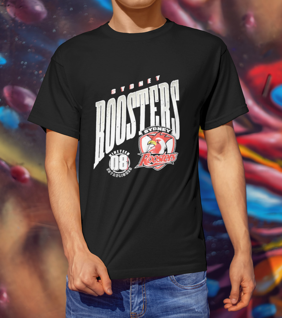 Sydney Roosters 2026 Toddler Roosters Boardriders Washed T-Shirt