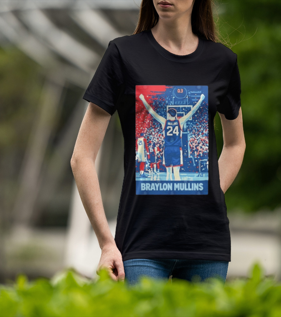 Braylon Mullins 0.3 Uconn Basketball Game Winning Moment T-Shirt