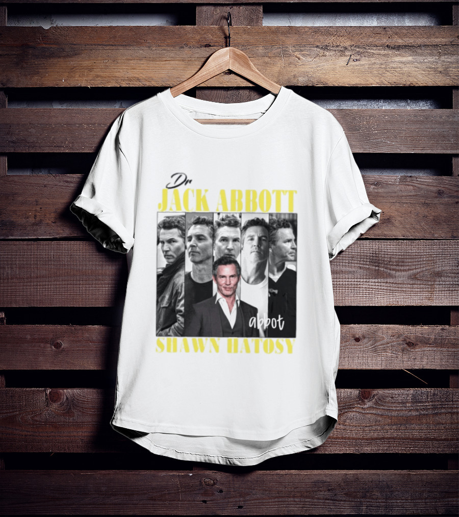 Dr Jack Abbott Shawn Hatosy Multiscene Portrait Compilation T-Shirt
