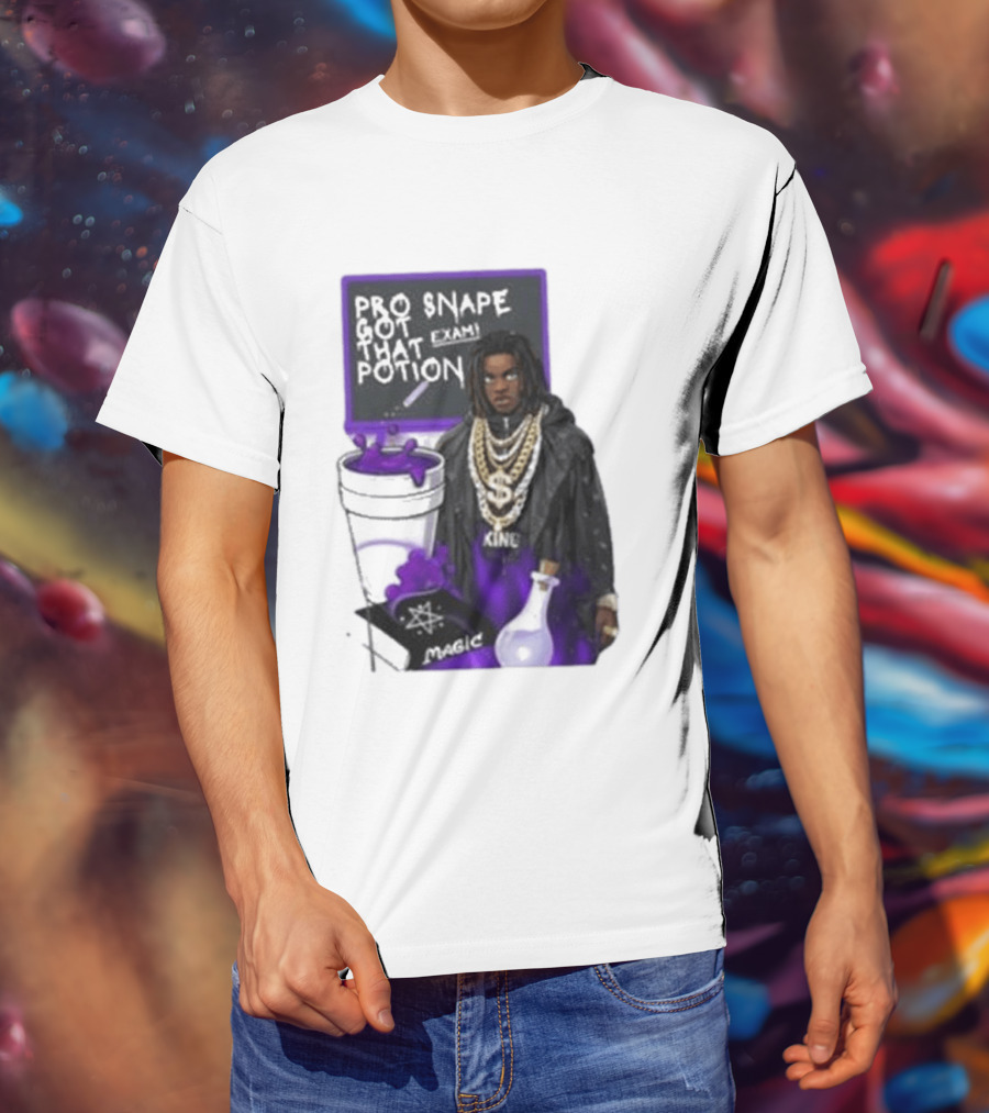 Pro Snape Got That Potion Magic Hip Hop Exam King T-Shirt